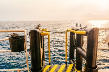 Deniz gemi boatlanding - yükleme mürettebat değiştirmek için görünümü