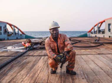 Denizci Ab veya denizaşırı gemi veya gemi güverte Lostromo