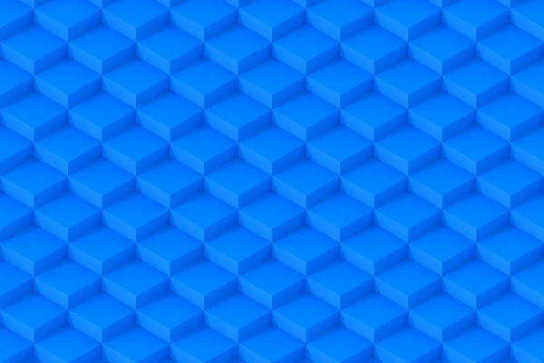 Blue Square Abstract Background Cube Background Render Background — Stock Photo, Image
