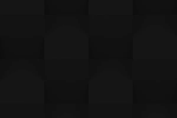 Черный Геометрический Абстрактный Фон Фон Рендеринга — стоковое фото