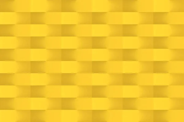 黄色几何抽象背景 渲染背景 — 图库照片