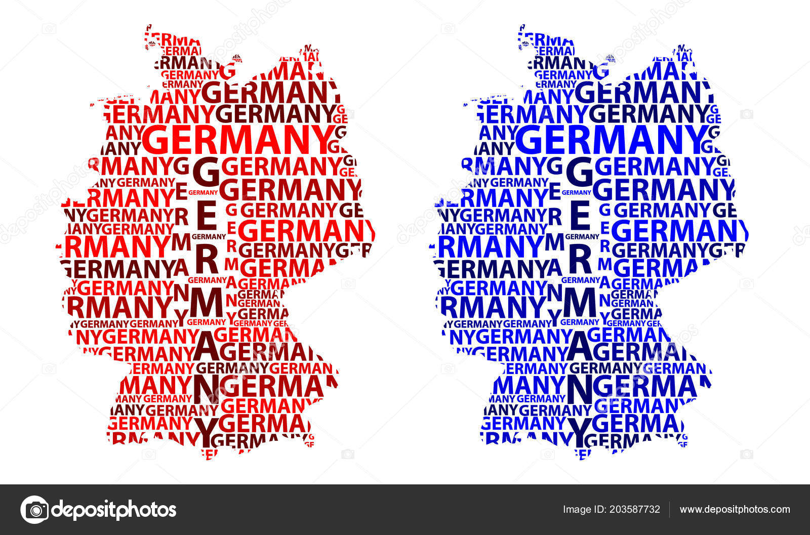 sketch germany letter text