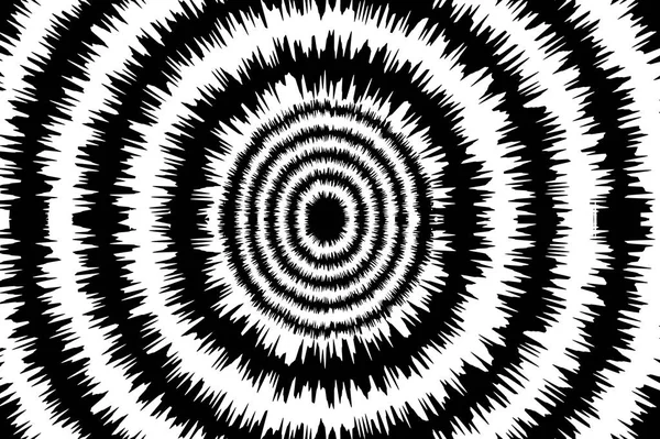 Explosión Patrón Vectorial Abstracto Blanco Negro — Vector de stock