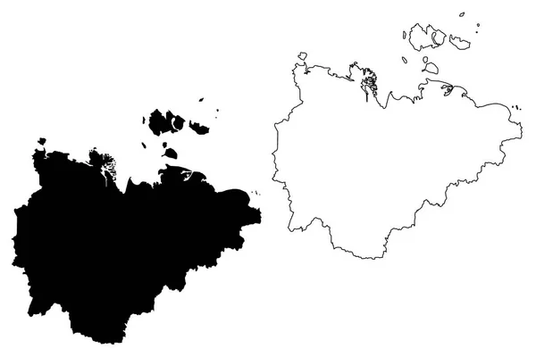 Sakha Rusia Temas Federación Rusa Repúblicas Rusia Mapa Vector Ilustración — Vector de stock