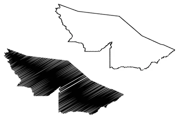 Acre Oblast Brazílie Federativní Stát Brazilská Federativní Republika Mapa Vektorové — Stockový vektor