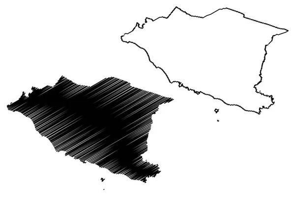 Malacca Bundesstaaten Und Föderale Territorien Von Malaysien Föderation Von Malaysien — Stockvektor