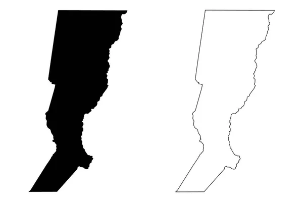 Santa Oblast Argentina Argentinská Republika Provincie Argentiny Mapa Vektorové Ilustrace — Stockový vektor