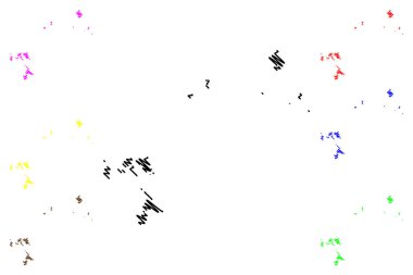 Riau Adaları (alt bölümleri Endonezya, Endonezya İlleri) vektör çizim, karalama taslak Kepulauan Riau harita harita