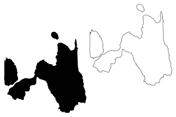 Northern Mindanao Region Regions Provinces Philippines Republic Philippines Map Vector Stock Vector