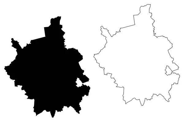 Cambridgeshire Amerika Birleşik Devletleri Ngiltere Sigara Büyükşehir Ilçe Shire Ilçe — Stok Vektör