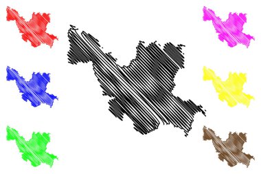 Udon Thani il harita vecto