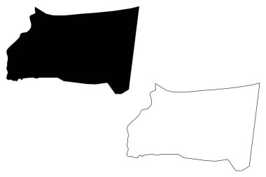 Najran bölgesi harita vecto