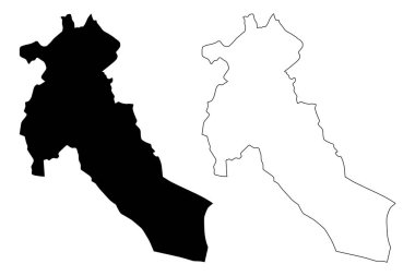 Djelfa Eyaleti harita vecto