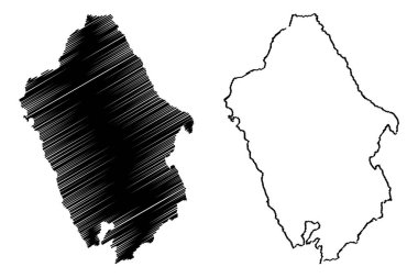 Ancash bölgesi harita vecto