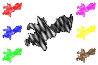 Caldas Department Haritası sevmek