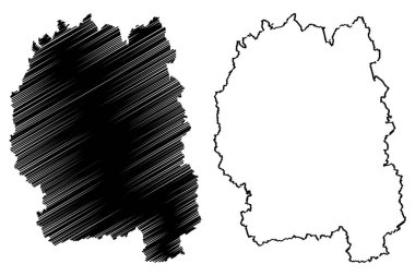 Jitomir Oblastı harita vecto