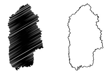 Hmelnitski Oblastı harita vecto