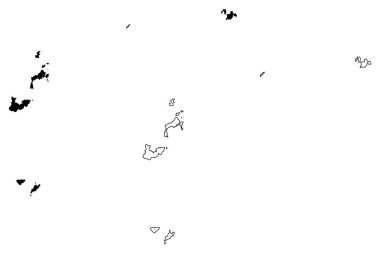 Lienchiang İlçesi harita vecto