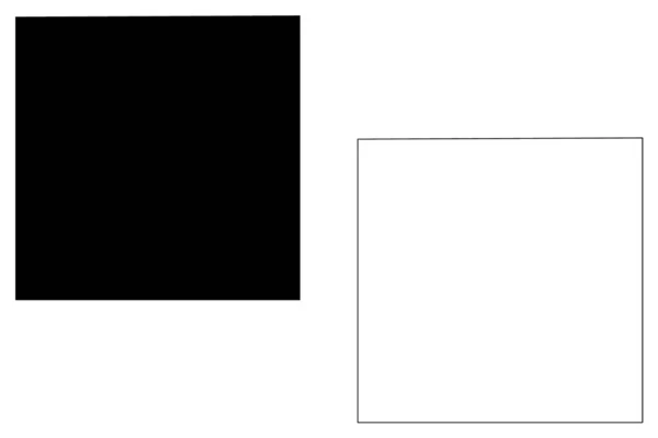 Castro county, texas (counties in texas, vereinigte staaten von amerika, usa, uss., us) kartenvektorillustration, kritzelskizze castro map — Stockvektor