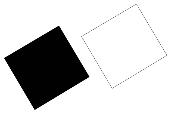 Comté de Coryell, Texas (Comtés du Texas, États-Unis d'Amérique, États-Unis d'Amérique, États-Unis d'Amérique) illustration vectorielle de carte, croquis en croquis Coryell carte — Image vectorielle