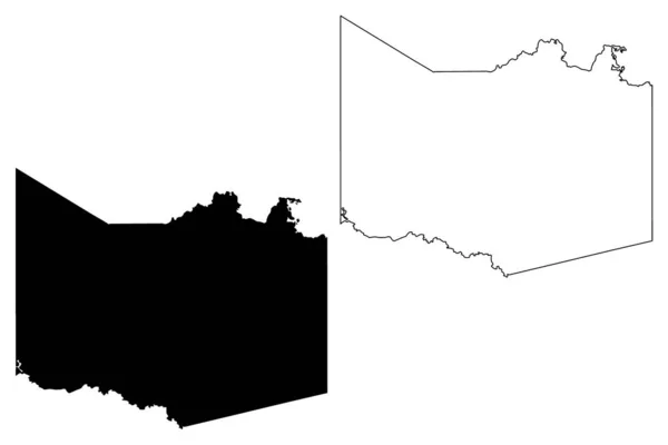 Harrison County, Texas (Counties in Texas, США, США, США) map vector illustration, scribble sketch Harrison map — стоковый вектор