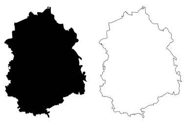 Pirkanmaa Bölgesi (Finlandiya Cumhuriyeti) harita vektör çizimi, çizim Pirkanmaa haritası