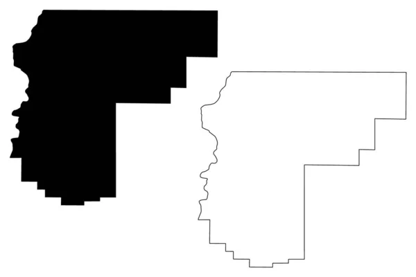 Payette County Idaho County Vereinigte Staaten Von Amerika Usa Usa — Stockvektor