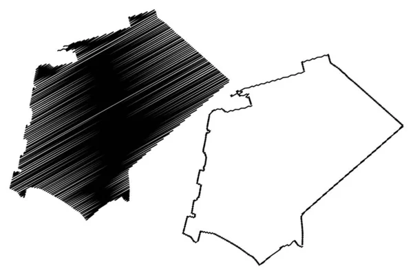 Paroisse Santo Antonio Paroisses Macao Macao Région Administrative Spéciale République — Image vectorielle