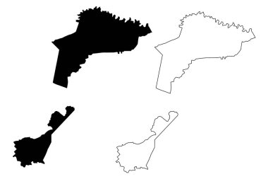 Caloocan Şehri (Filipinler Cumhuriyeti, Metro Manila, Ulusal Başkent Bölgesi) harita vektör çizimi, Caloocan harita şehri çizimi