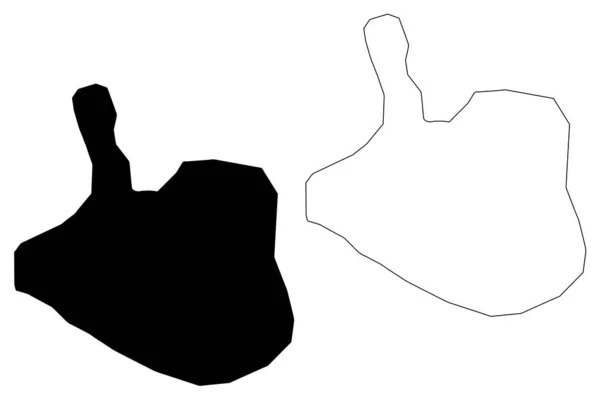 Mecca City Kingdom Saudi Arabia Mecca Makkah Mukarrammah Region Map Stock Vector