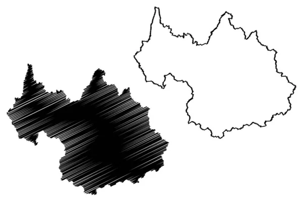 Savoie Department Francie Francouzská Republika Region Auvergne Rhone Alpes Ara — Stockový vektor