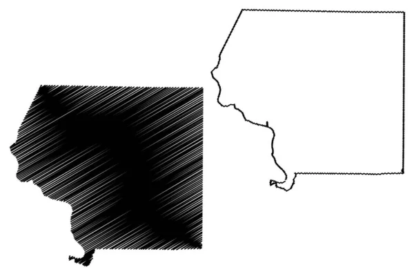 Jackson County Illinois Estados Unidos América Estados Unidos América Eua —  Vetores de Stock