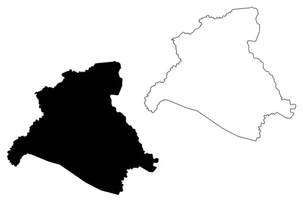 Comté Lawrence Kentucky Comté Des États Unis États Unis Amérique — Image vectorielle