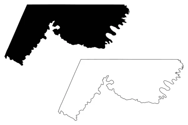 Condado Allegany Maryland Estados Unidos América Estados Unidos América Eua —  Vetores de Stock