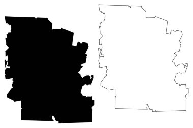 Worcester County, Massachusetts Eyaleti (ABD eyaleti, Amerika Birleşik Devletleri, ABD) harita vektör çizimi, çizim Worcester haritası