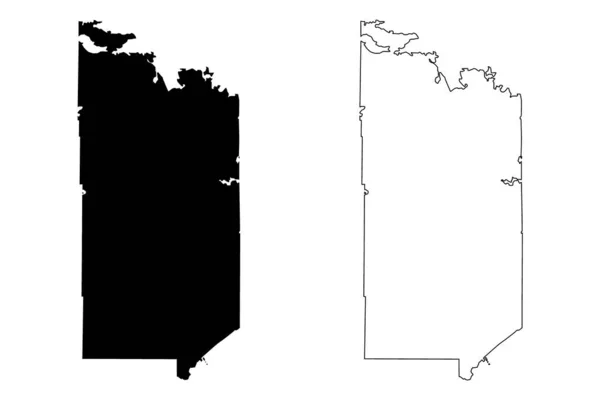 Louis County Minnesota Abd Eyaleti Amerika Birleşik Devletleri Abd Abd — Stok Vektör