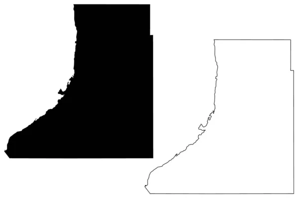 Traverse County Minnesota Abd Eyaleti Amerika Birleşik Devletleri Abd Abd — Stok Vektör