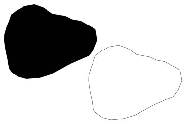 Nyala Şehri (Sudan Cumhuriyeti, Güney Darfur Eyaleti) harita vektör çizimi, çizim şehri Nyala haritası