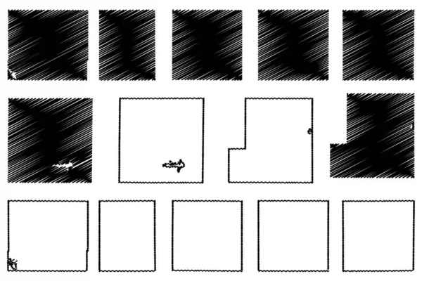 Wallace Washington Wilson Wichita Woodson Trego Condado Stafford Kansas Estados —  Vetores de Stock