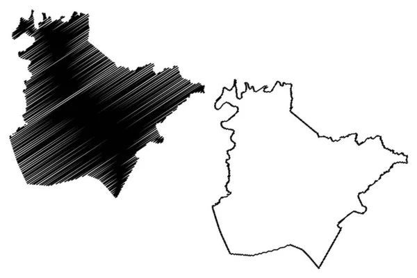 Estill County Kentucky Abd Eyaleti Amerika Birleşik Devletleri Abd Abd — Stok Vektör