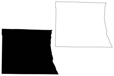 Lewis County, Missouri (ABD eyaleti, Amerika Birleşik Devletleri, ABD, ABD) harita vektör çizimi, çizim Lewis haritası