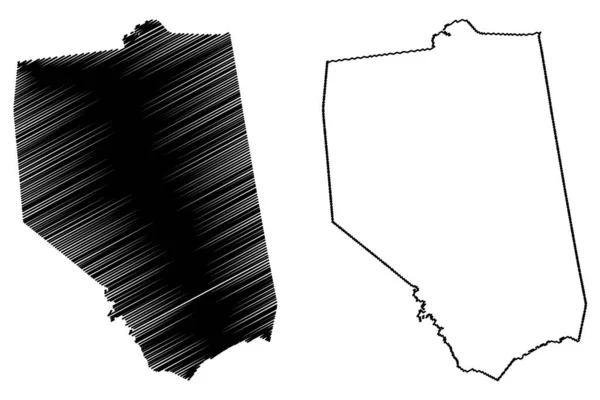 Grant County Kentucky County Vereinigte Staaten Von Amerika Usa Usa — Stockvektor