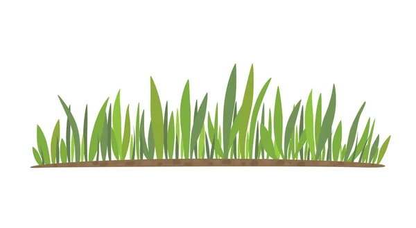 Zielona trawa wektor naturalne, organiczne, bio, eco label i kształt — Wektor stockowy