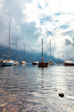 Avrupa. İtalya. Yaz. Seyahat için güzel bir yer.