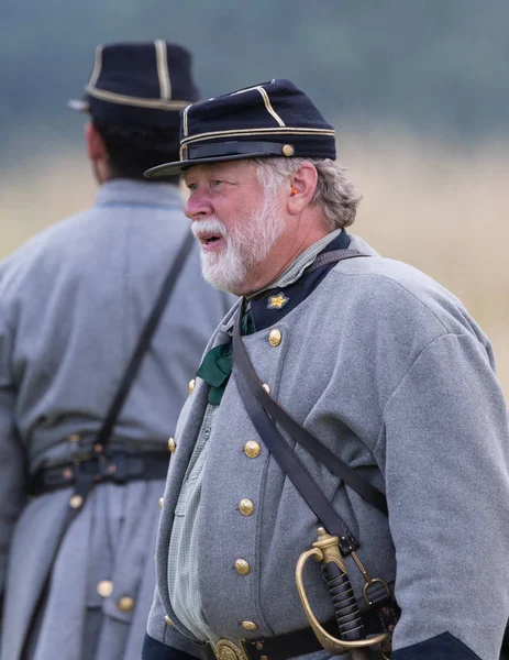  Amerikan İç Savaşı canlandırma Fullbright Park, sendika Gap, Washington üzerinde 17 Haziran 2018.