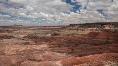 Boyalı Çöl Manzara Holbrook, Arizona yakınlarında. 