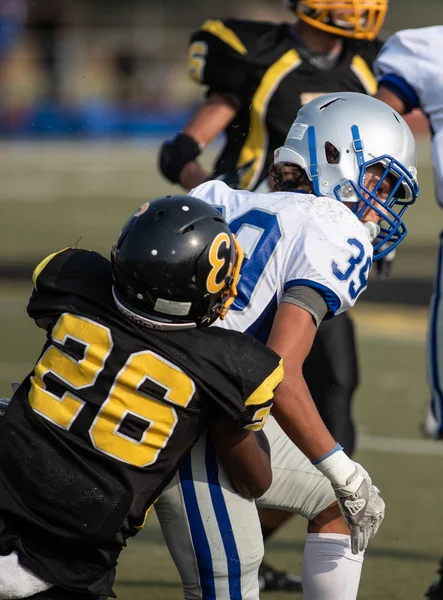 Mcqueen lise vs kurumsal Redding, California ile futbol eylem. 24 Ağustos 2018