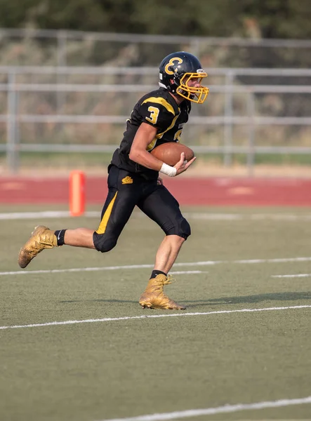 Acción Fútbol Con Mcqueen High School Enterprise Redding California Agosto — Foto de Stock