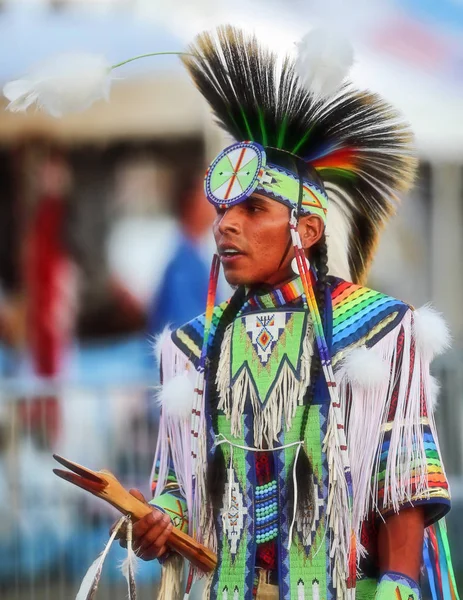 America Beads Dance Dancing Fairgrounds Feathers Idaho Indianas Julymash Nativos — Fotografia de Stock