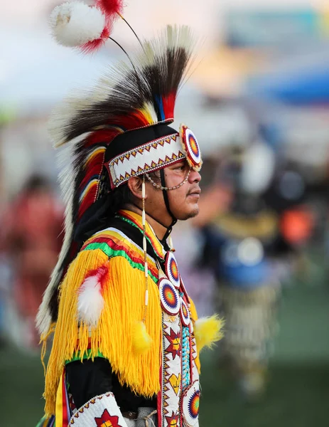 America Beads Dance Dancing Fairgrounds Feathers Idaho Indian Julymash Native — Stock Photo, Image